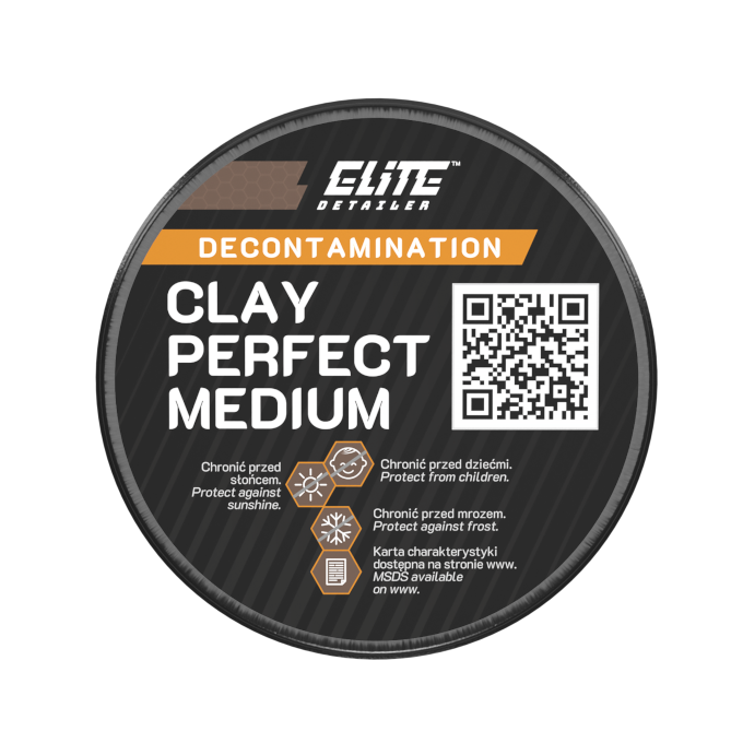 ELITE Detailer Lakktisztító Agyag Gyurma Közepes CLAY PERFECT MEDIUM 100g