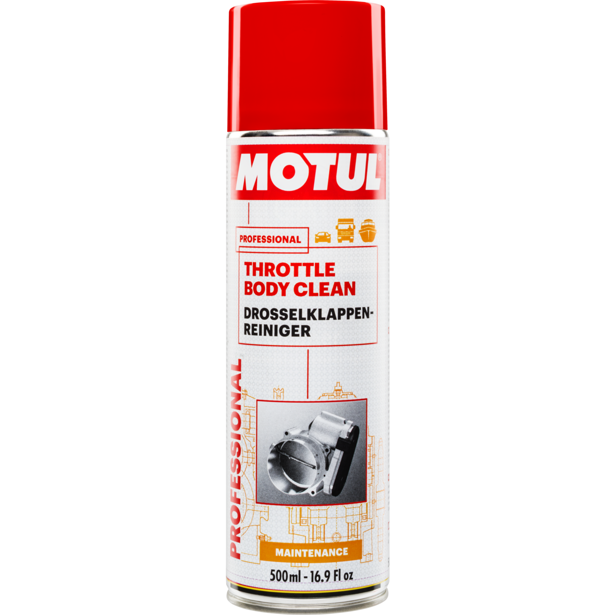 MOTUL THROTTLE BODY CLEAN Fojtószelep tisztító spray 500ml