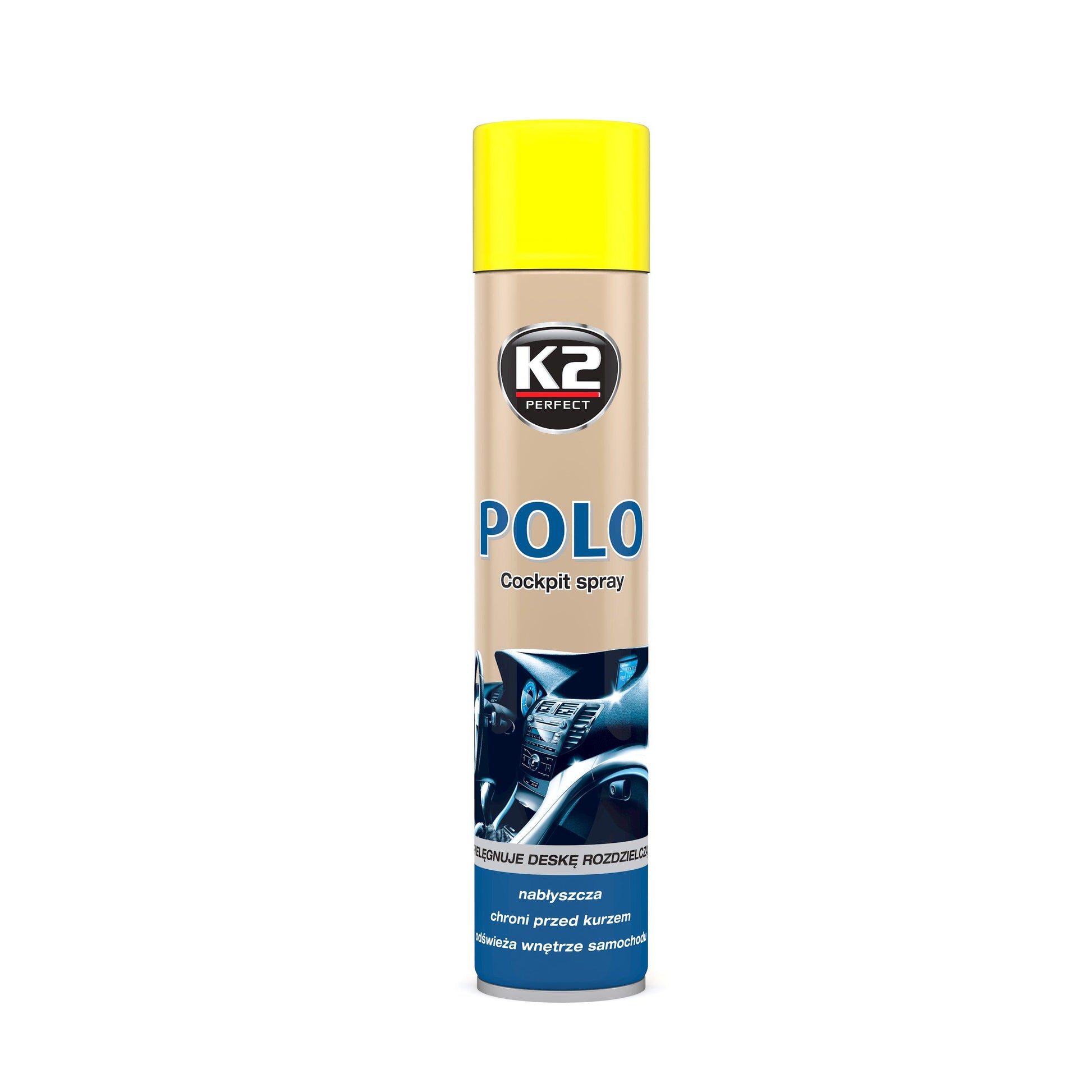 K2 COCKPITMAX 600ml CITROM műszerfal ápoló spray - Targo Auto