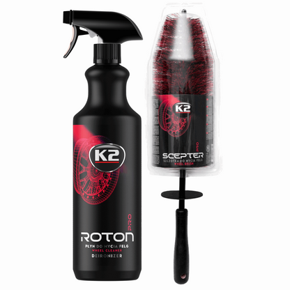 FELGEN Pro Felnitisztító Csomag ROTON Pro 1000ML + SCEPTER Kefe Szett