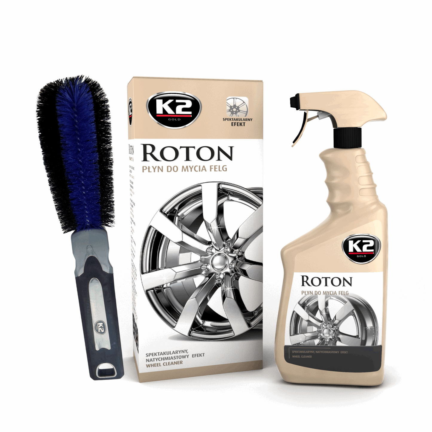 K2 Roton 700ML Szett + K2 FELNIMOSÓ KEFE