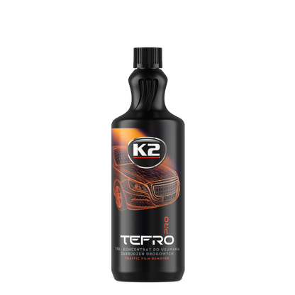 K2 TEFRO PRO 1L – TFR Előmosó Koncentrátum Útiszennyeződésekhez