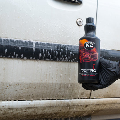 K2 TEFRO PRO 1L – TFR Előmosó Koncentrátum Útiszennyeződésekhez