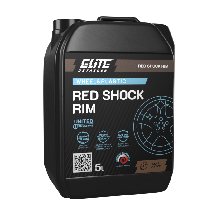 ELITE Detailer Felnitisztító RED SHOCK RIM 5L