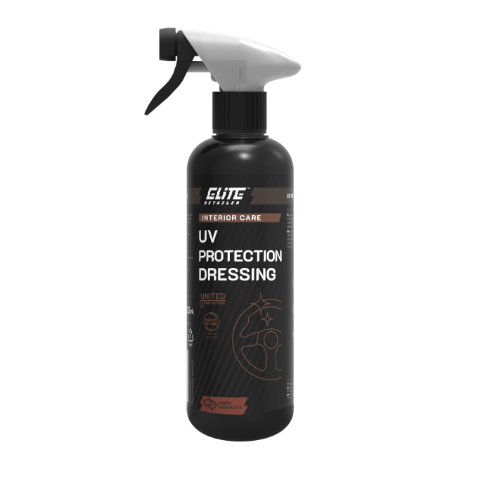 ELITE Detailer UV DRESSING Műszerfal és műanyagápoló tej UV Védelem 500ml