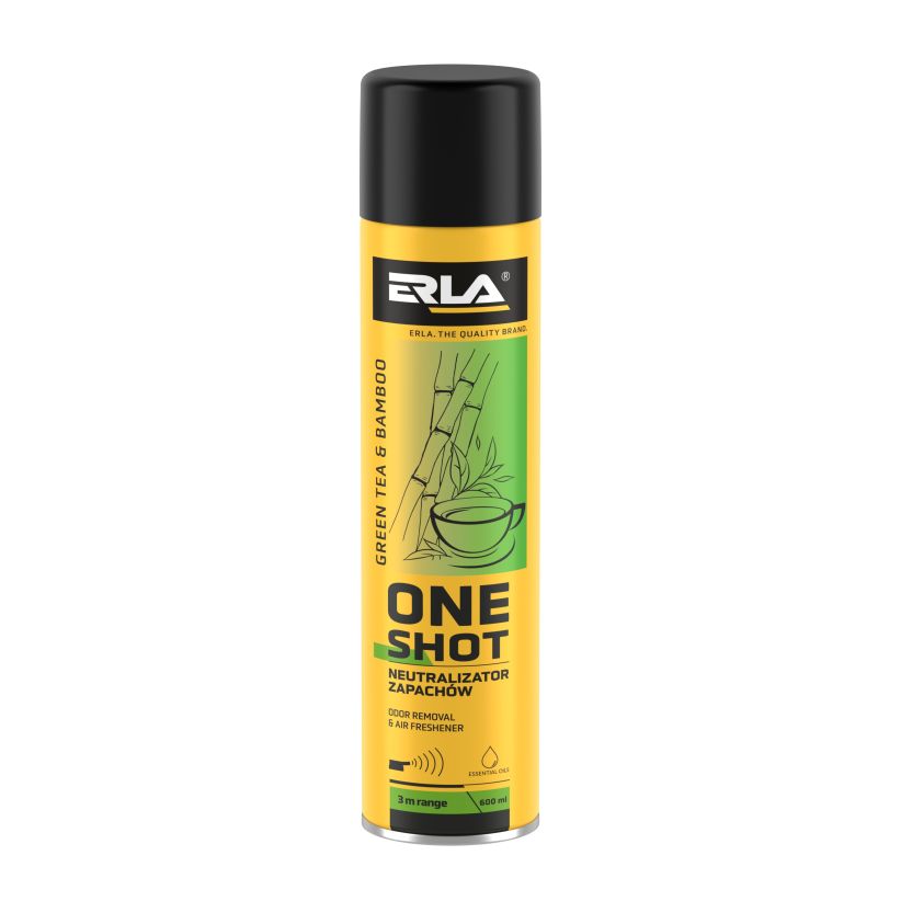 ERLA ONE SHOT 600ml - Szagsemlegesítő és légfrissítő Több illatban