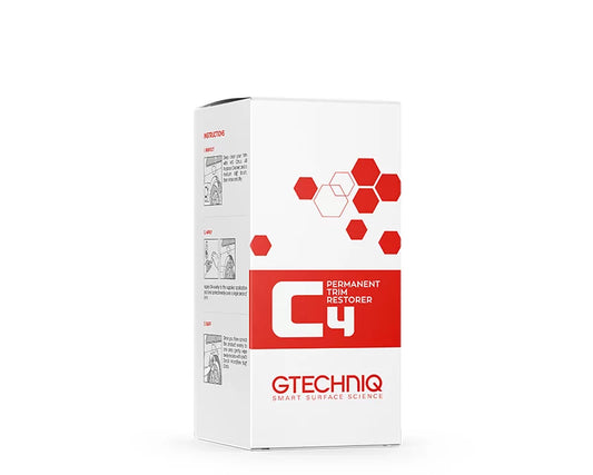 GTECHNIQ C4 Hosszan Tartó Külső Műanyagfelület Felújító Trim Restorer 15-30ml