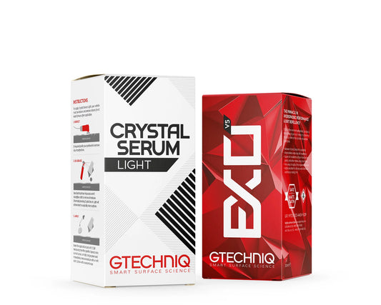 GTECHNIQ EXO+CSL Crystal Serum Light Szett Kerámia és Vízlepergető Bevonat30-50ml