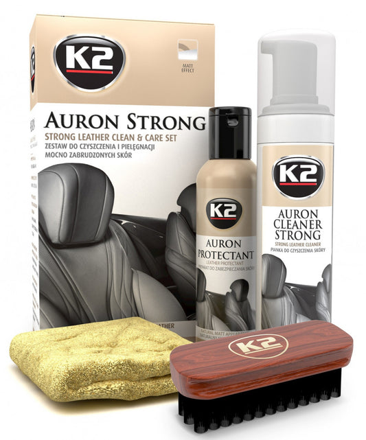 K2 AURON STRONG Erős bőrtisztító és ápoló szett