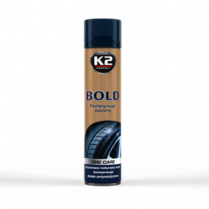 K2 BOLD GUMIÁPOLÓ SPRAY 600ML - Targo Auto