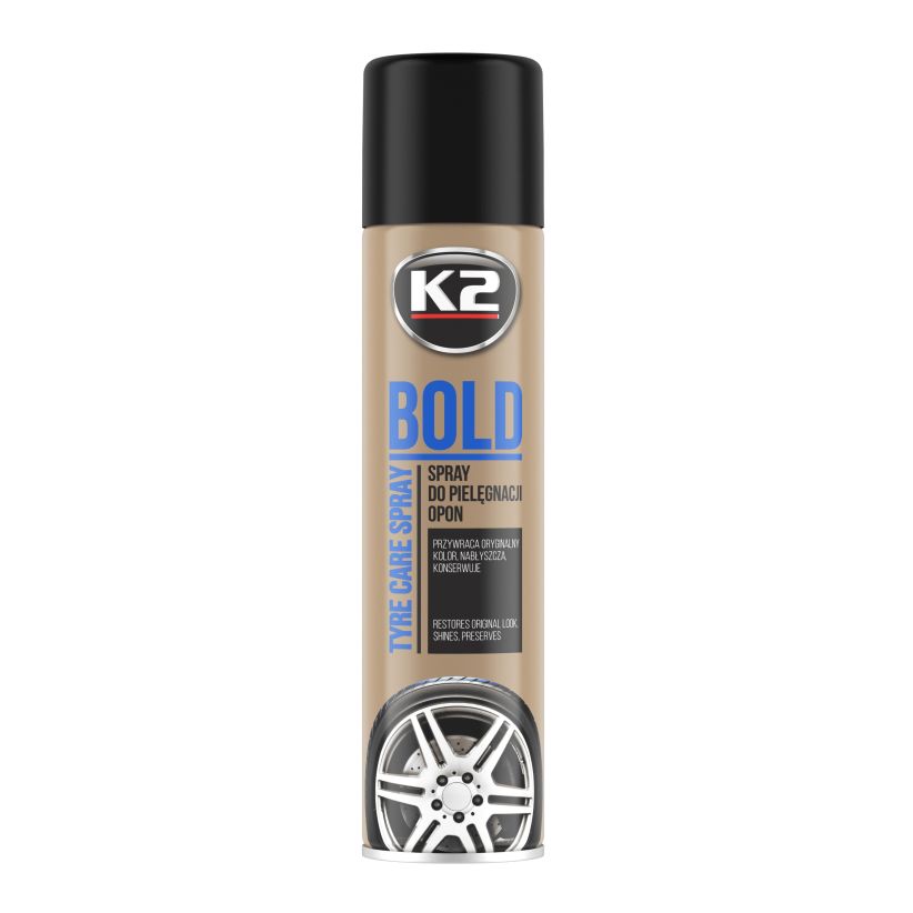 K2 BOLD Gumiápoló spray 600ML