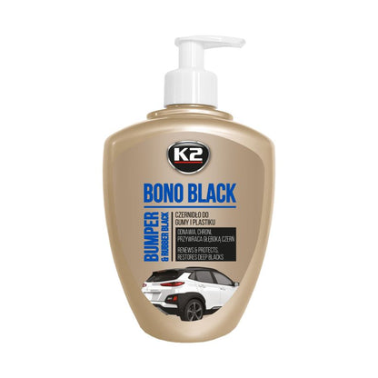 K2 BONOBLACK 500ml Műanyagápoló,feketítő krém - Targo Auto