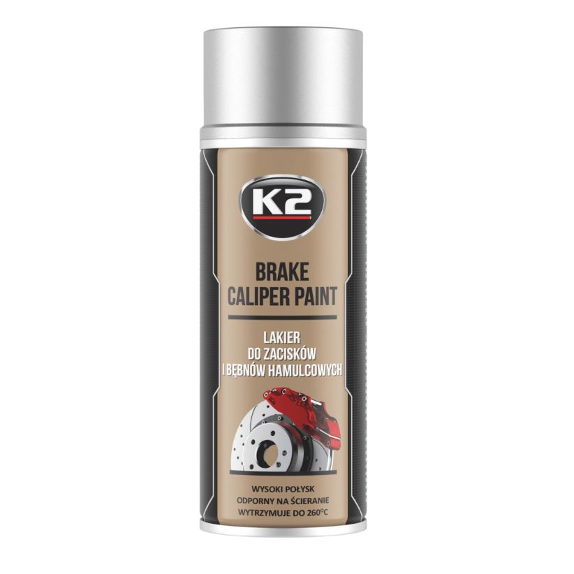 K2 BRAKE CALIPER Paint 400ml - Ezüst féknyereg festék