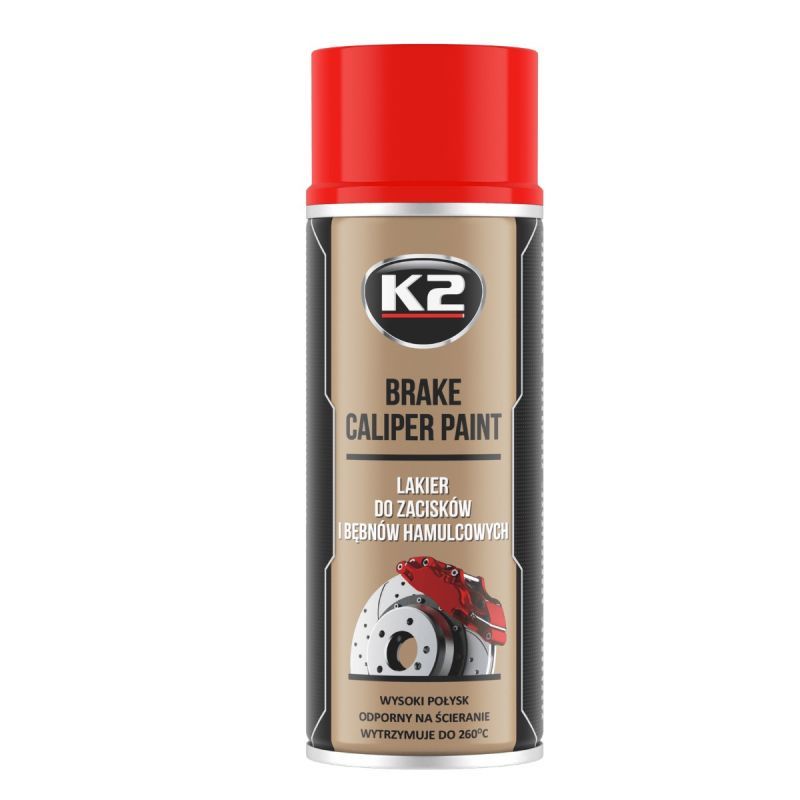 K2 BRAKE CALIPER Paint 400ml - Piros féknyereg festék