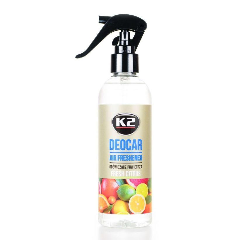 K2 DEOCAR 250ml - FRISS CITRUS illatosító - Targo Auto