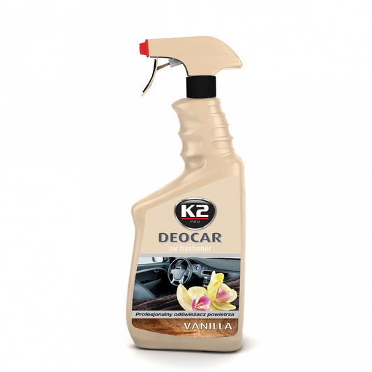 K2 DEOCAR 700ml - VANILIA illatosító - Targo Auto