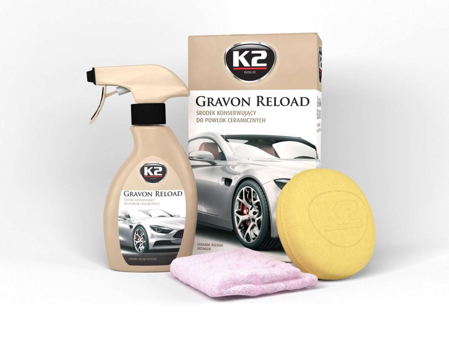 K2 GRAVON RELOAD - kerámia bevonat konzerváló 250ml