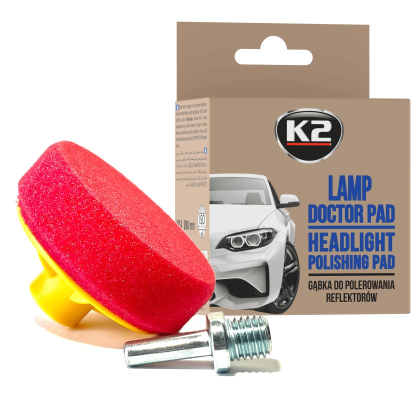 K2 LAMP DOCTOR PAD Lámpa Polírozó Szivacs Korong - Targo Auto