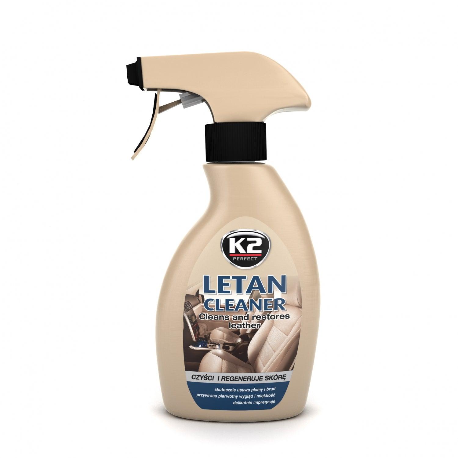 K2 LETAN CLEANER 250ml bőrtisztító és kondicionáló - Targo Auto