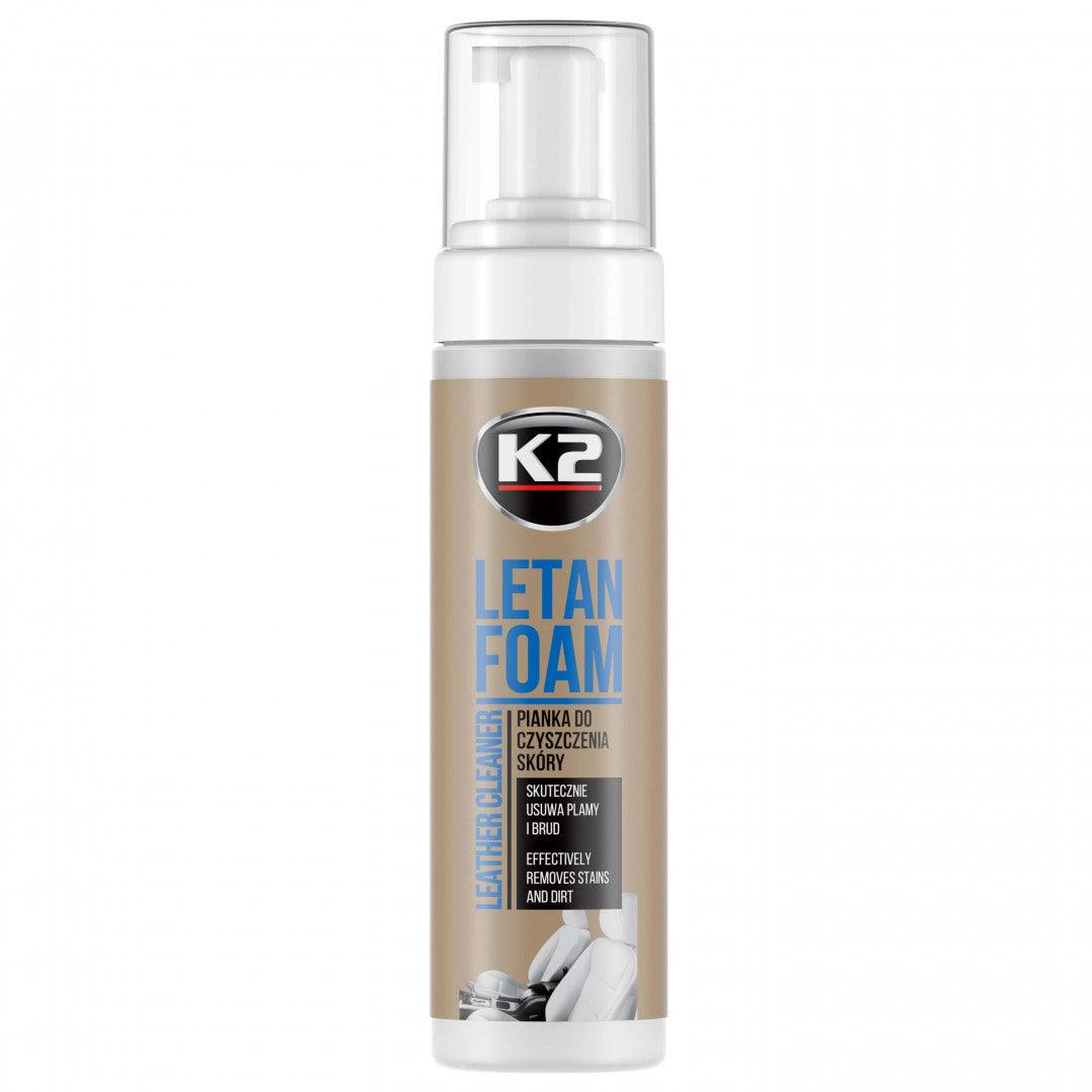 K2 LETAN FOAM 200ml - bőrtisztító hab - Targo Auto