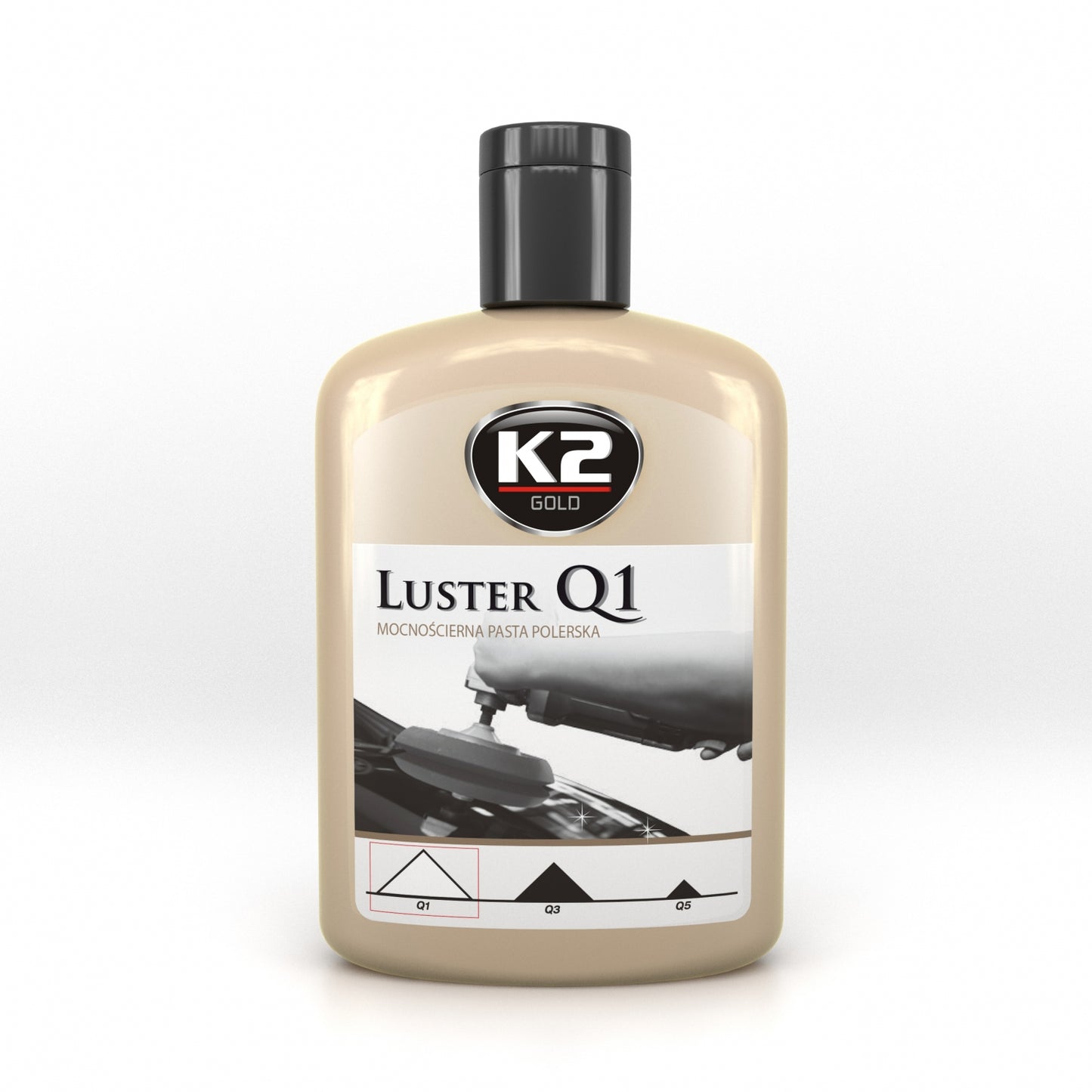 K2PRO LUSTER Q1 fehér 250g - durva csiszoló paszta - Targo Auto