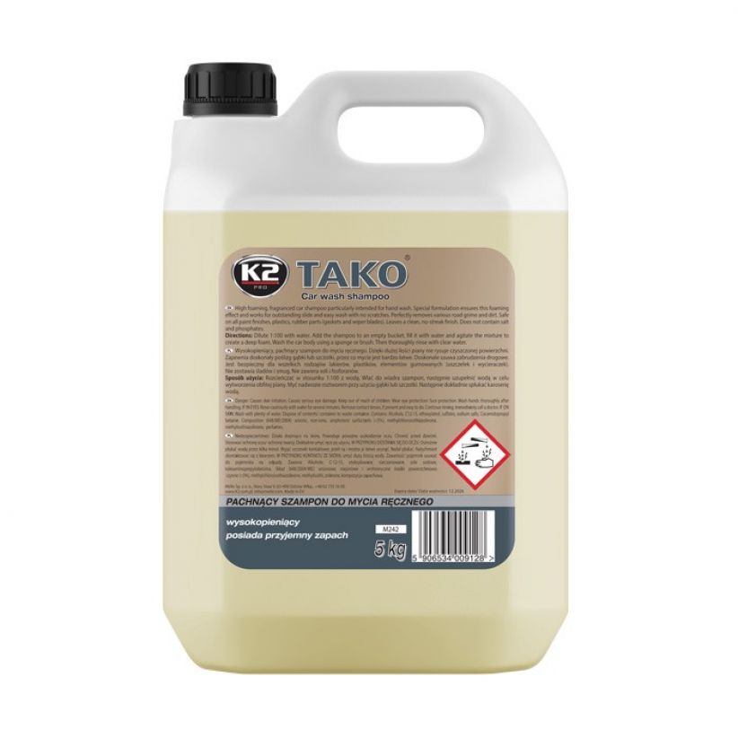 K2PRO TAKO 5L autósampon - Targo Auto