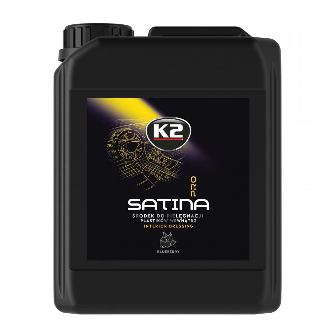 K2 SATINA PRO 5L – blueberry,sunset fresh,energy fruit - műszerfalápoló és regeneráló - Targo Auto