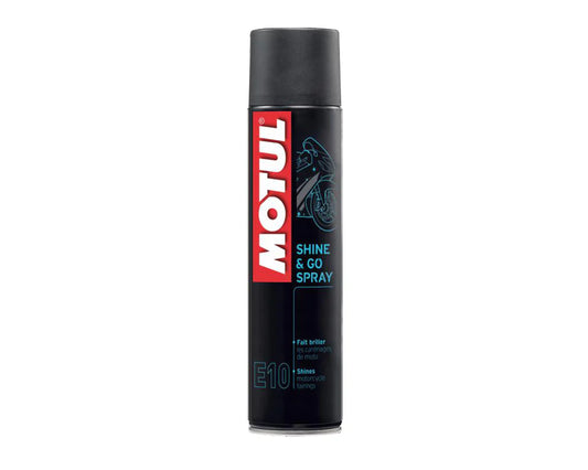 MOTUL MC Care E10 SHINE & GO Műanyagápoló Aeroszol Spray 400ml