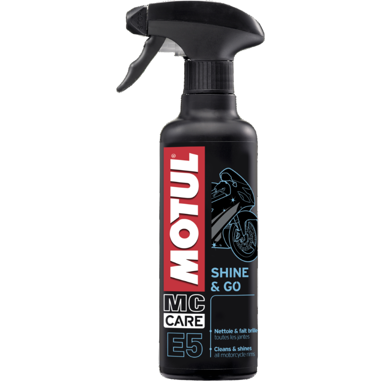 MOTUL MC Care E5 SHINE & GO Motorkerépár Ápoló 400ml