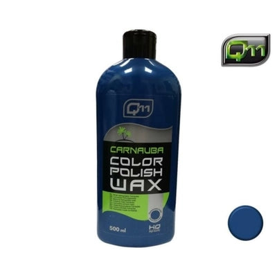 Q11 Karnauba viaszos wax sötétkék színhez 500 ml