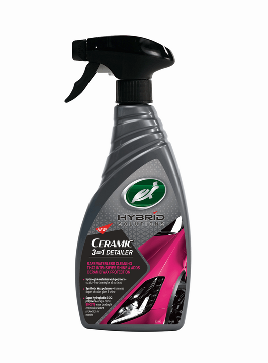 TURTLE WAX CERAMIC SPRAY 3 AZ 1-BEN ÁPOLÓ FOLYADÉK Kerámia Bevonat 500ML