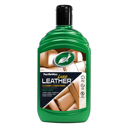 TURTLE WAX Luxe Leather Bőrtisztító és Bőrápoló Kondicionáló Adalékkal 500ml