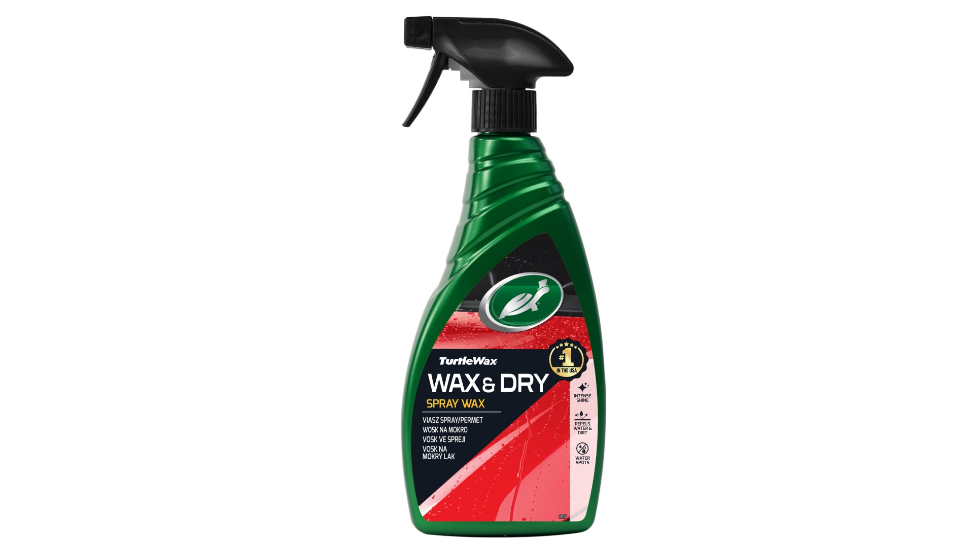 TURTLE WAX WAX&DRY Kombinált nedves viasz és Víztaszító 500ML - Targo Auto