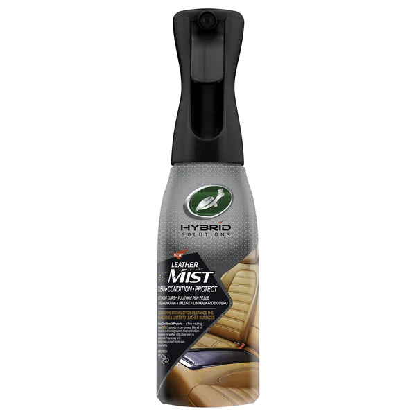 Turtle Wax Hybrid Solutions bőrtisztító és ápoló prémium spray (Leather Mist) 591 ml