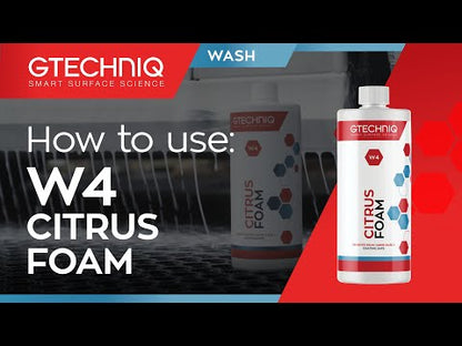 GTECHNIQ W4 CITRUS FOAM pH Semleges Aktív Hab 1000-5000ml