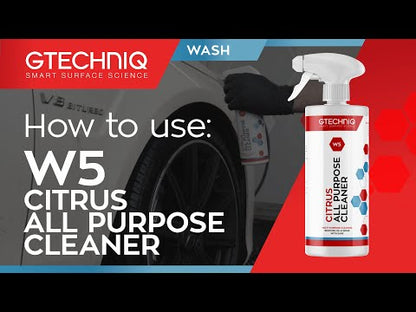 GTECHNIQ W5 Citrus All Purpose Cleaner Citrus Előmosó 500-5000ml