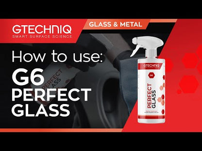 GTECHNIQ PERFECT GLASS G6 Antisztatikus Üvegtisztító 500ml