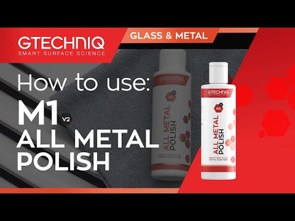 GTECHNIQ M1 All Metal Polish Króm És Fémfelület Fémpolír 100ml