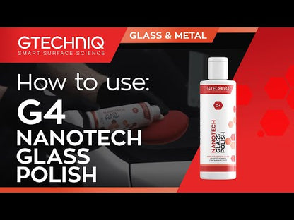 GTECHNIQ G4 NANO GLASS POLISH Nanotechnológiás Üvegtisztító Polírpaszta 100ml